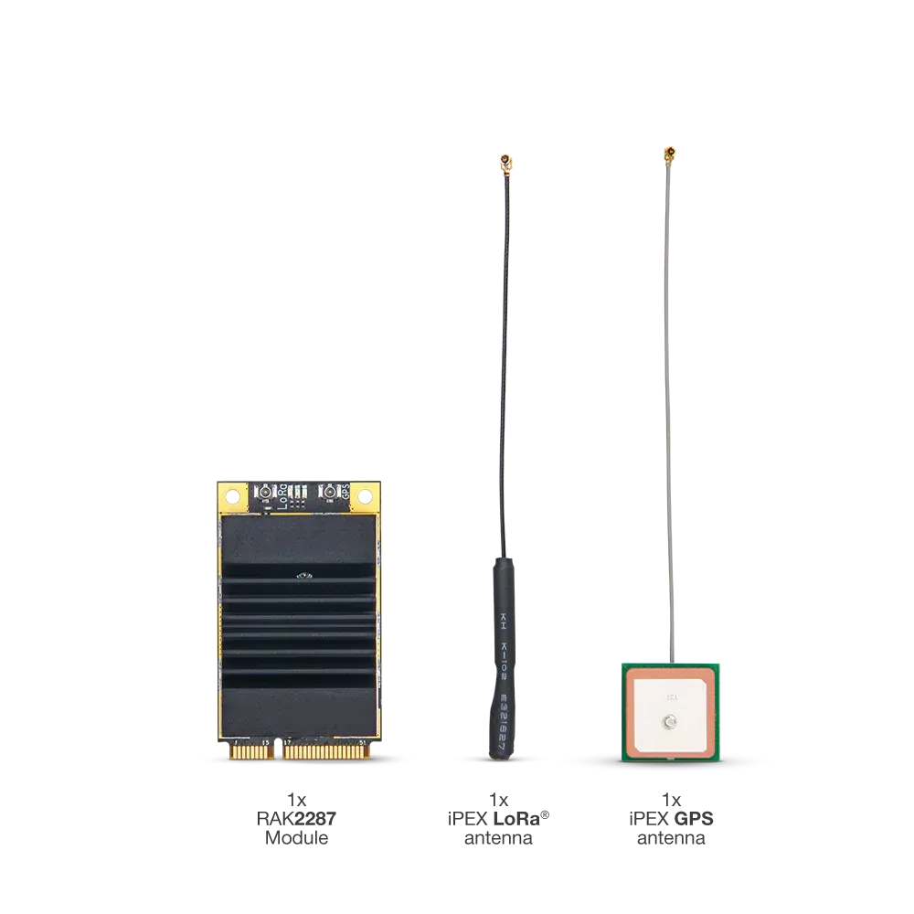 Gateway Concentrator Module for LoRaWAN, SX1302 LoRa core (SPI or USB, GPS)